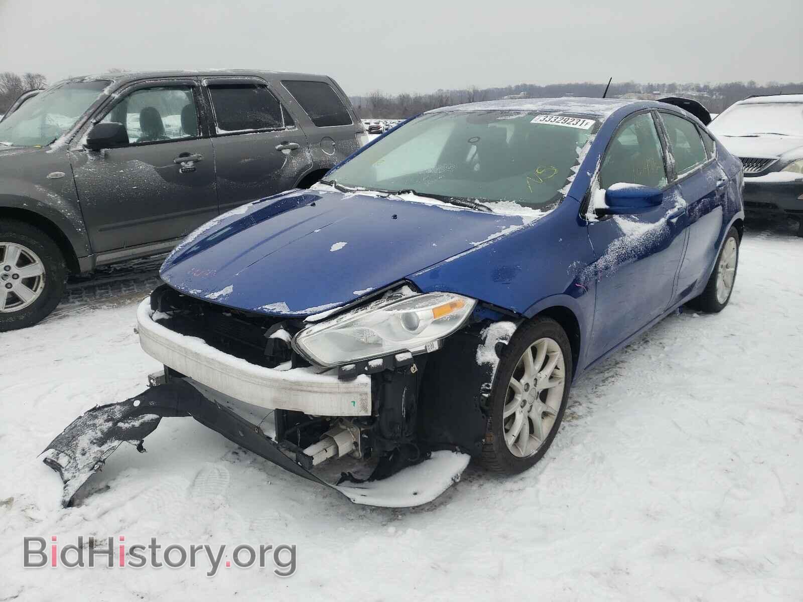 2013 DODGE DART - VIN: 1C3CDFBA1DD244558 - Фото 2