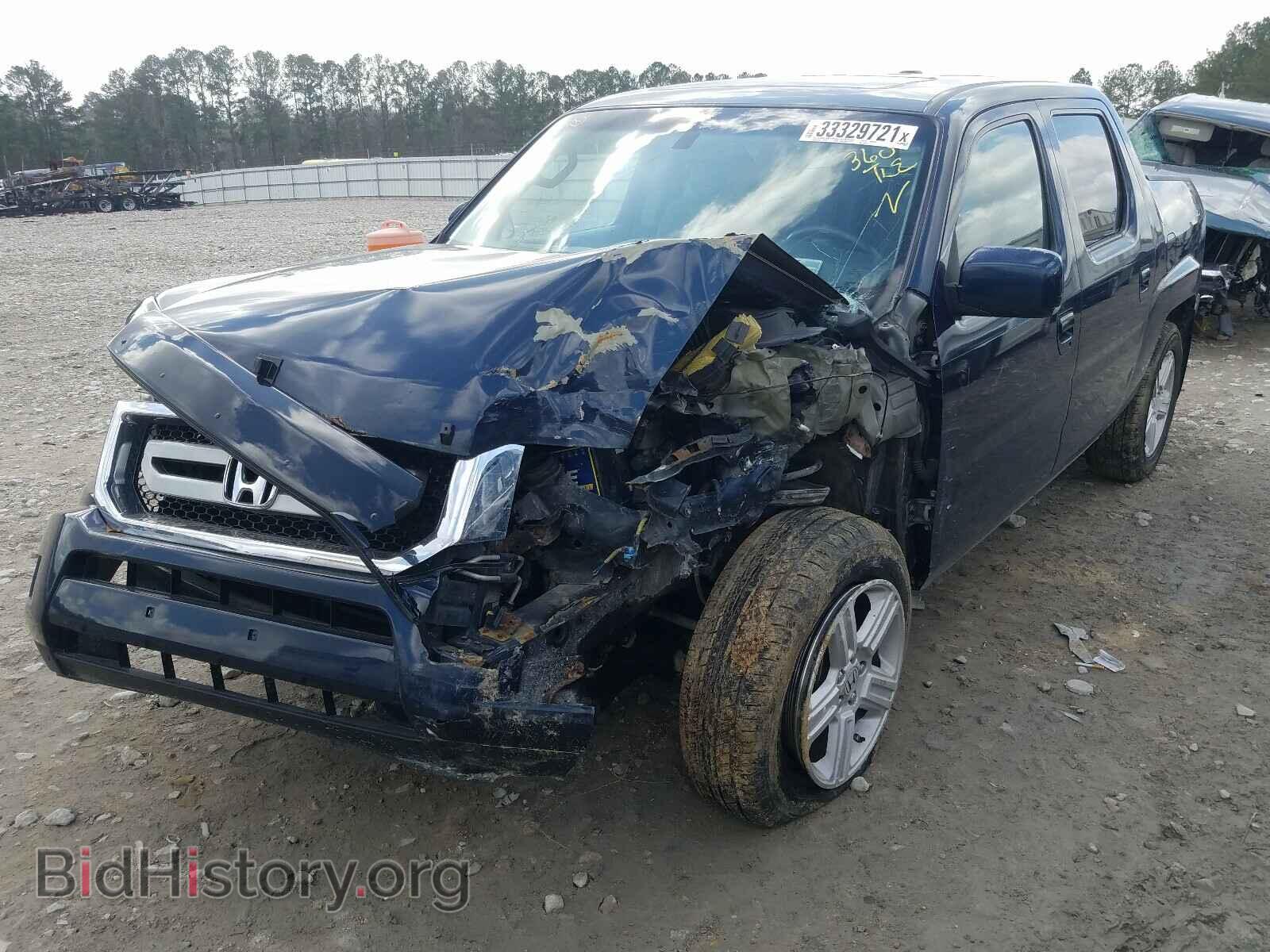 2009 HONDA RIDGELINE - VIN: 5FPYK16509B100739 - Фото 2