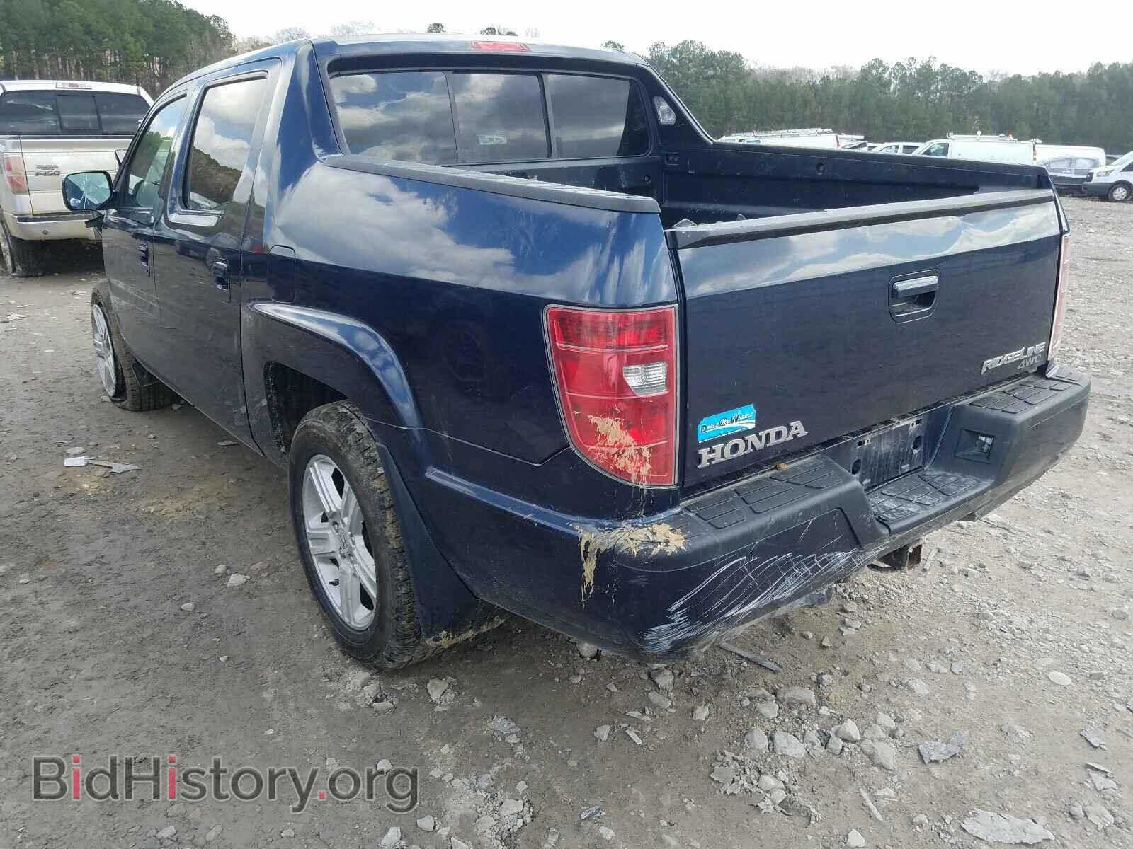 2009 HONDA RIDGELINE - VIN: 5FPYK16509B100739 - Фото 3