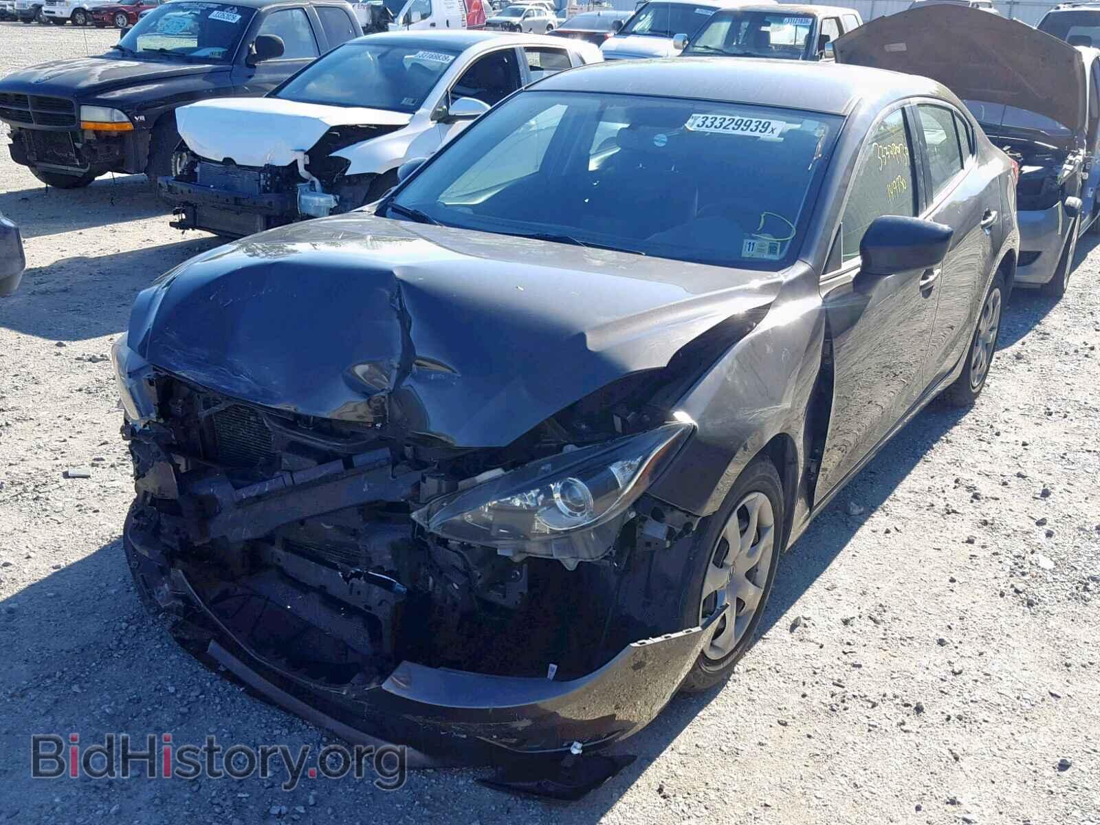 2014 MAZDA 3 - VIN: JM1BM1T73E1185089 - Фото 2