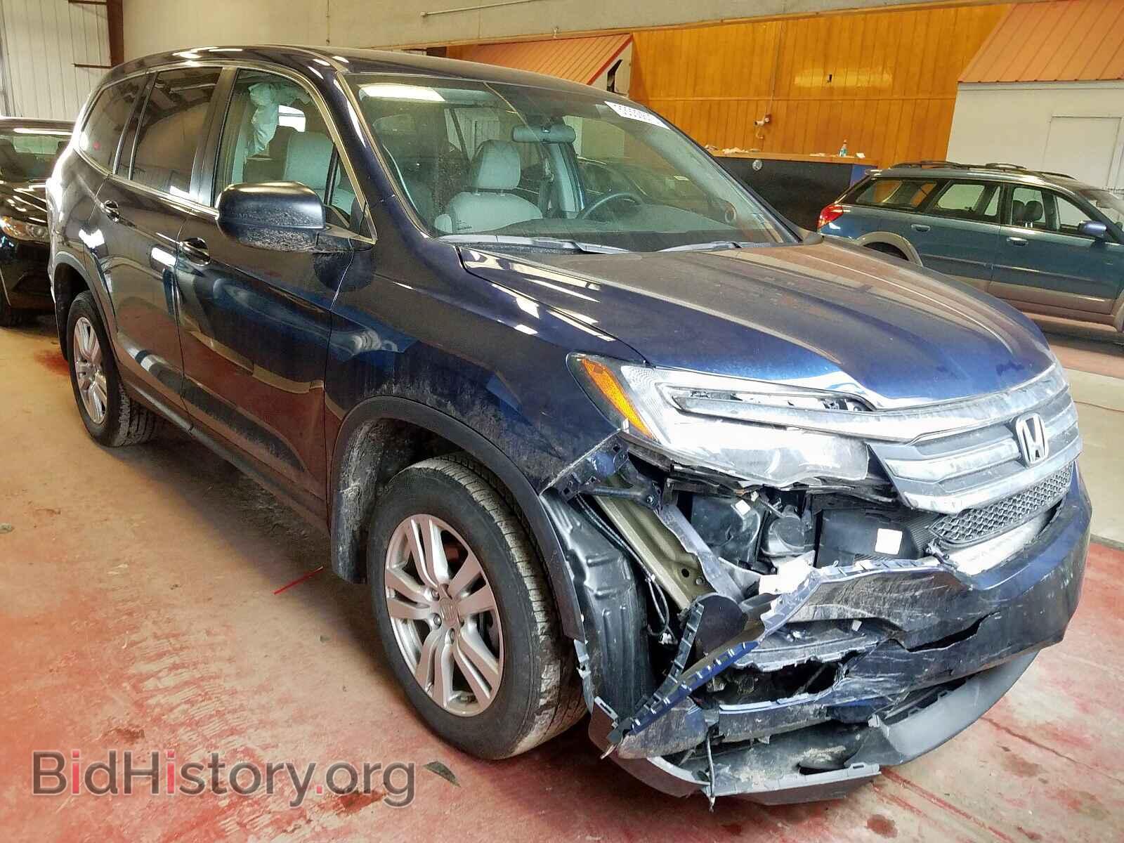Фотография 5FNYF6H18JB056806 - HONDA PILOT 2018