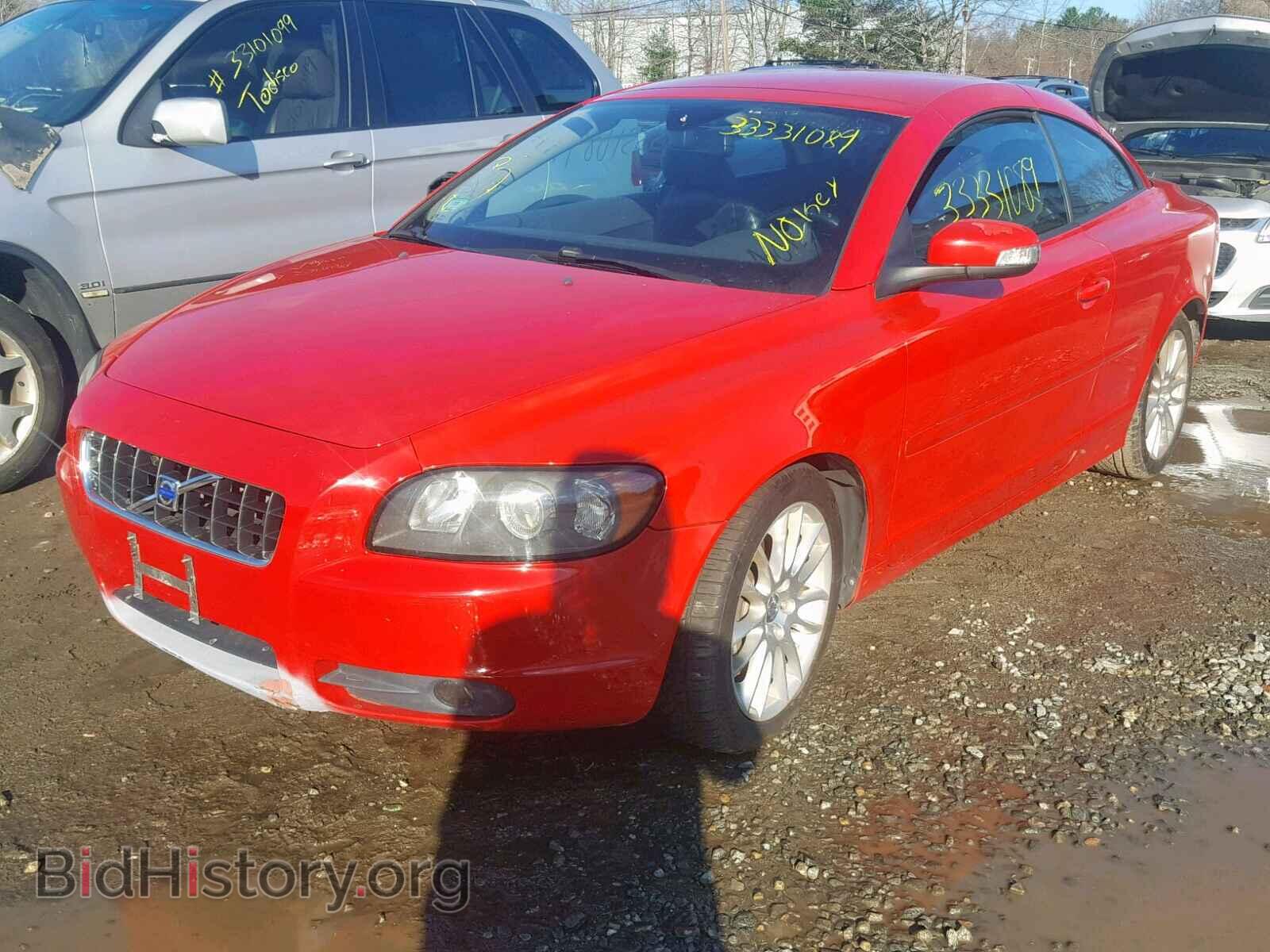 2009 VOLVO C70 - VIN: YV1MC67259J074440 - Фото 2