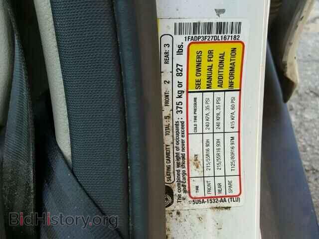 2013 FORD FOCUS - VIN: 1FADP3F27DL167182 - Photo 10