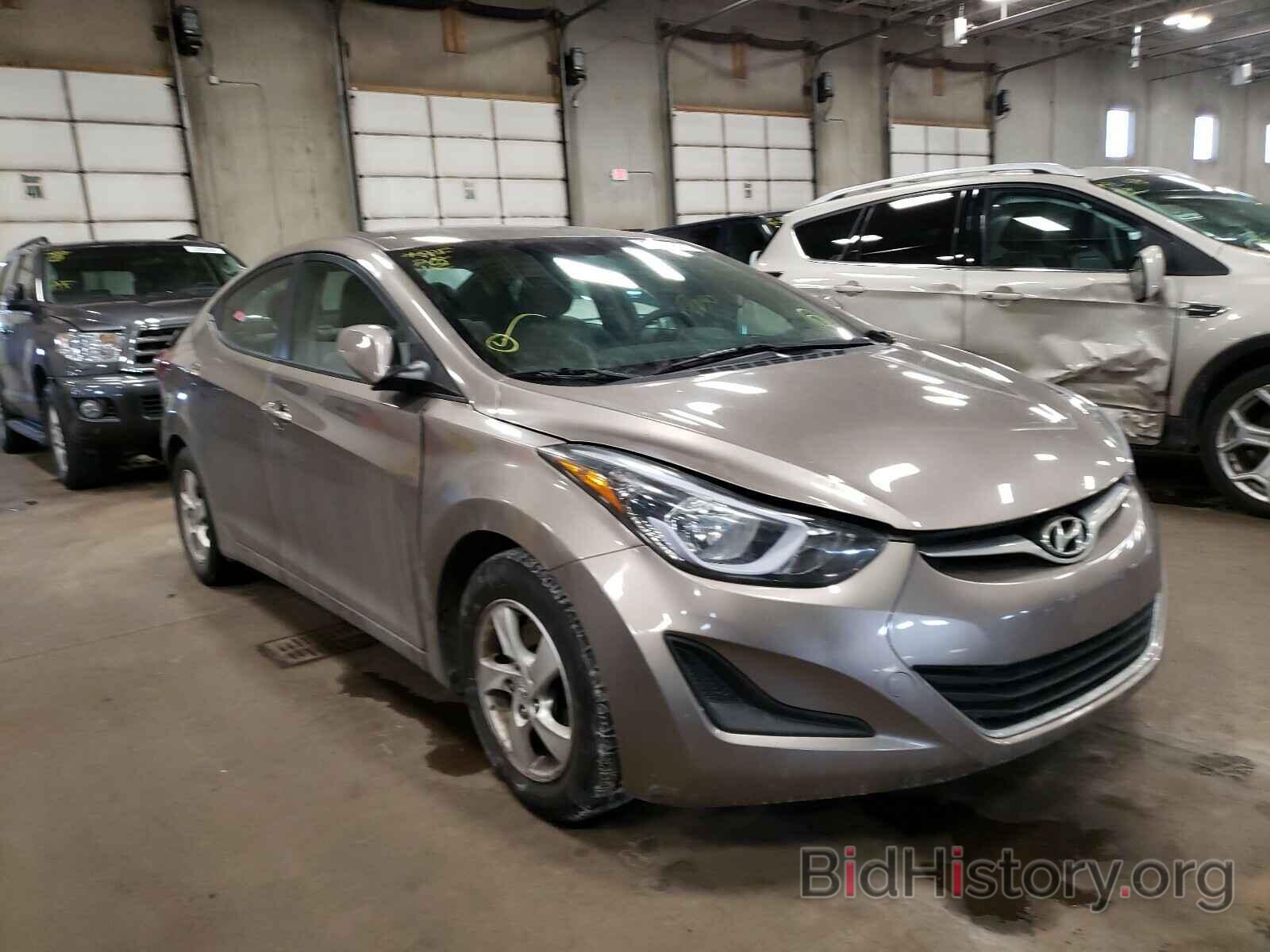 Photo 5NPDH4AE9EH492100 - HYUNDAI ELANTRA 2014