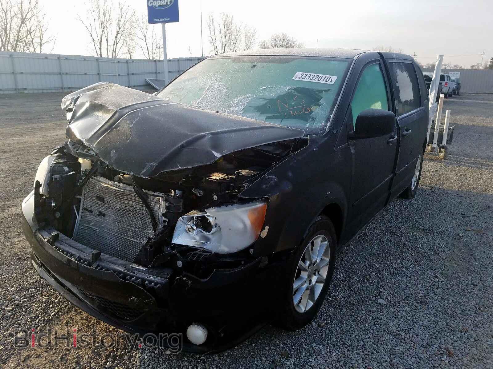 2013 DODGE CARAVAN - VIN: 2C4RDGEG1DR623360 - Фото 2