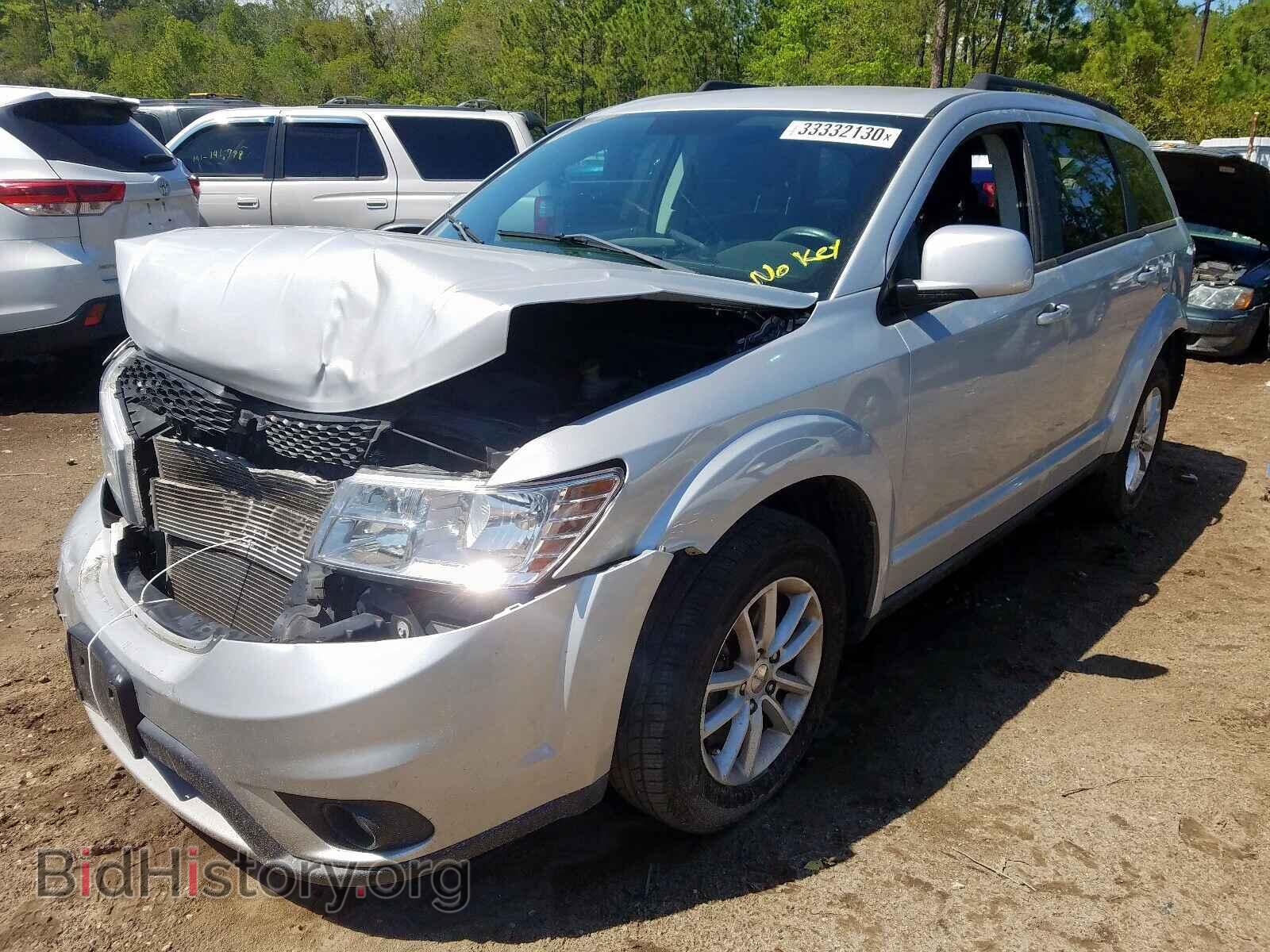 2014 DODGE JOURNEY SX - VIN: 3C4PDDBGXET297499 - Фото 2