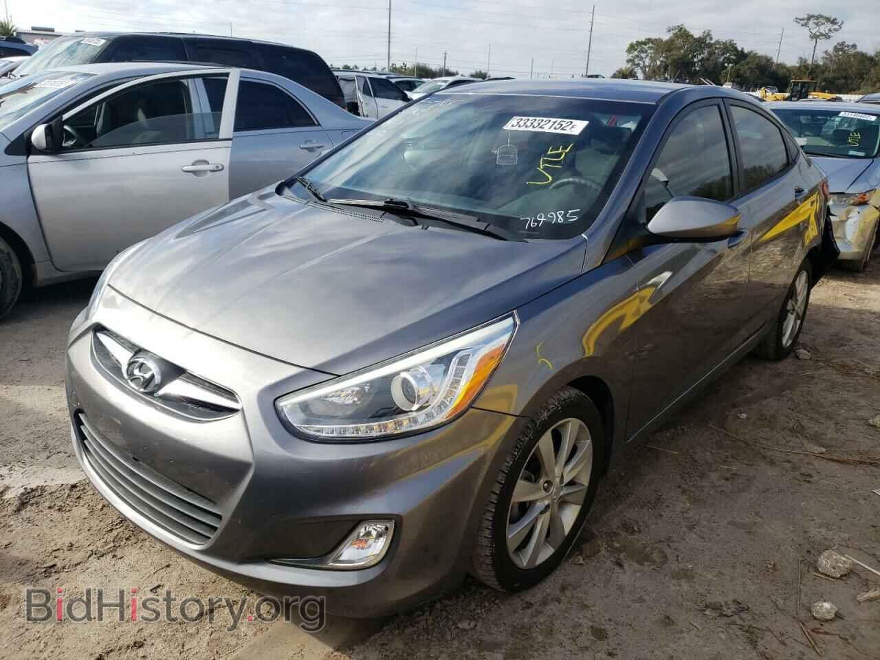 2014 HYUNDAI ACCENT - VIN: KMHCU4AE2EU769985 - Photo 2