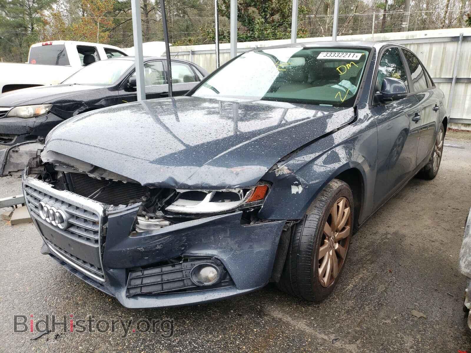 2009 AUDI A4 - VIN: WAULF78K59A129334 - Фото 2