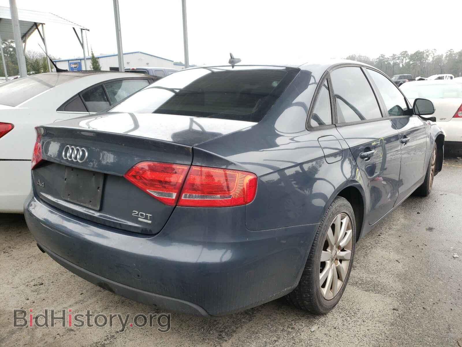 2009 AUDI A4 - VIN: WAULF78K59A129334 - Фото 4