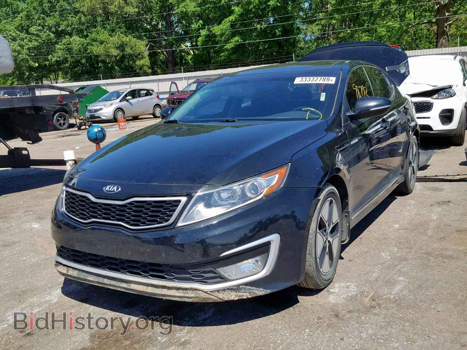 2013 KIA OPTIMA HYB - VIN: KNAGM4ADXD5058313 - Фото 2