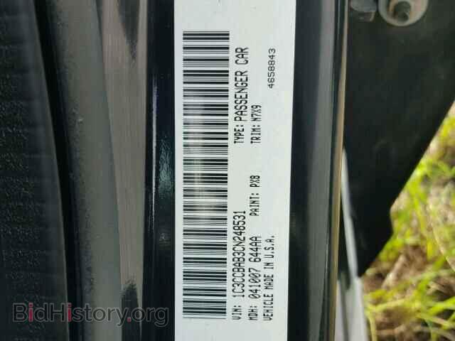 2012 CHRYSLER 200 - VIN: 1C3CCBAB3CN248531 - Фото 10