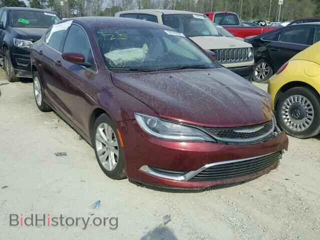 Фотография 1C3CCCAB9GN155458 - CHRYSLER 200 2016