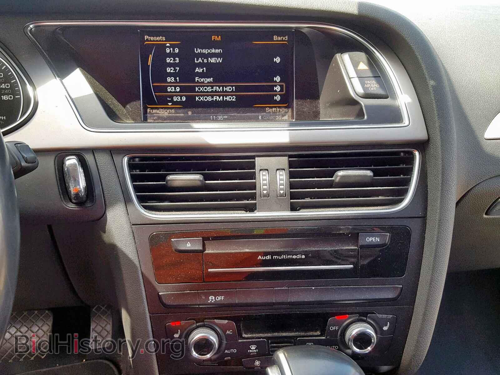 2013 AUDI A4 - VIN: WAUFFAFL9DN003694 - Фото 9