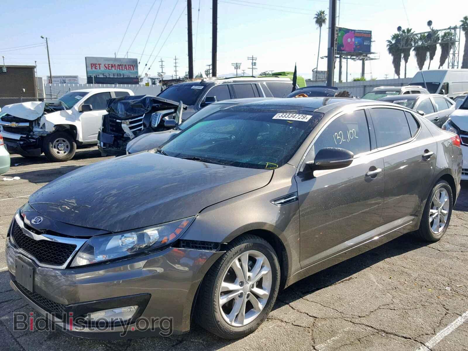2012 KIA OPTIMA EX - VIN: 5XXGN4A72CG053658 - Фото 2