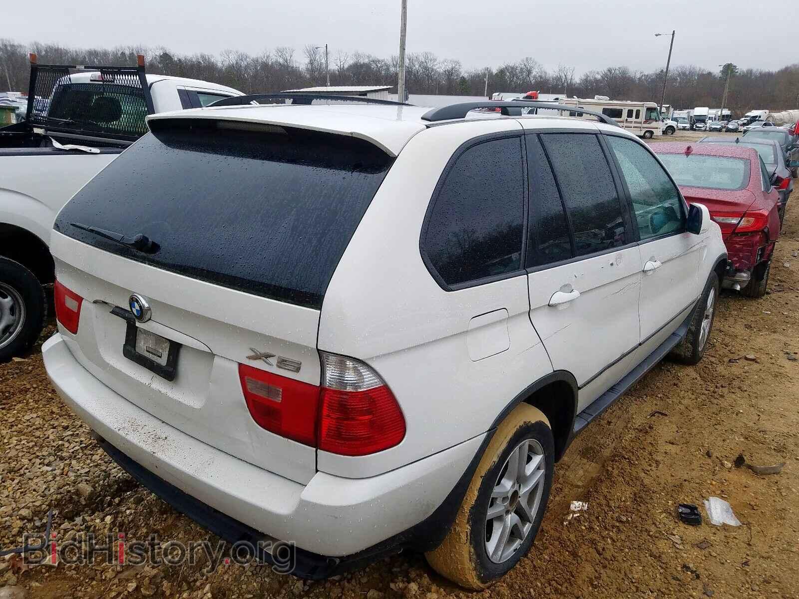 2005 BMW X5 - VIN: 5UXFA13585LY00621 - Фото 4