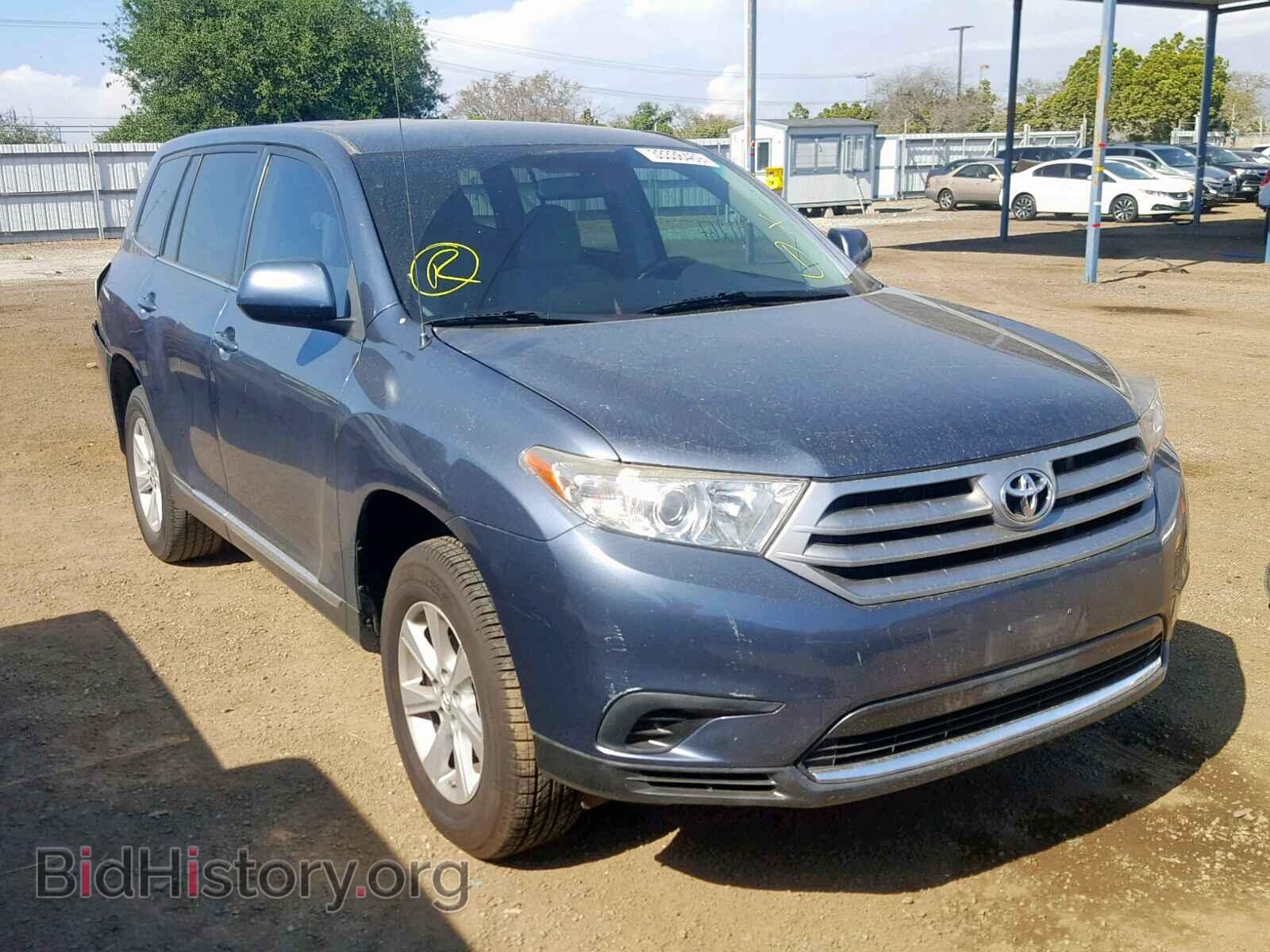 Photo 5TDZA3EH2BS008623 - TOYOTA HIGHLANDER 2011