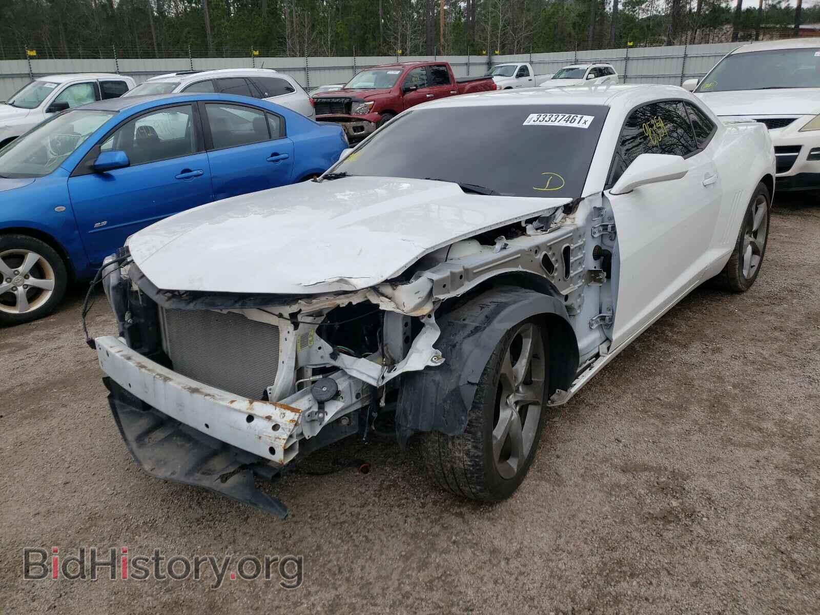 2013 CHEVROLET CAMARO - VIN: 2G1FC1E32D9122406 - Фото 2