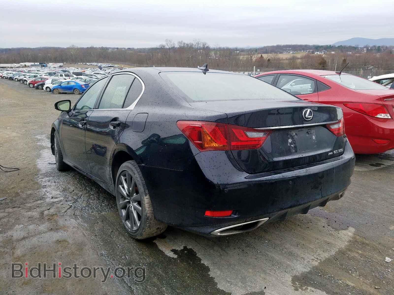 2013 LEXUS GS350 - VIN: JTHCE1BL4D5008427 - Фото 3