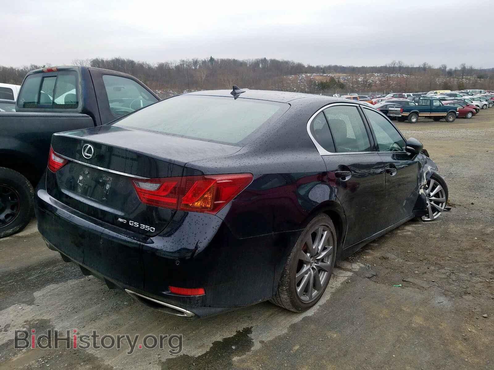 2013 LEXUS GS350 - VIN: JTHCE1BL4D5008427 - Фото 4