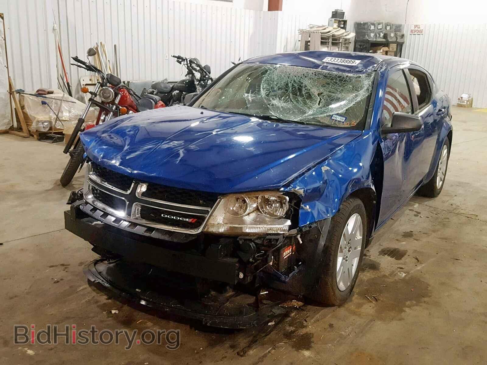 2013 DODGE AVENGER - VIN: 1C3CDZAB5DN677063 - Photo 2