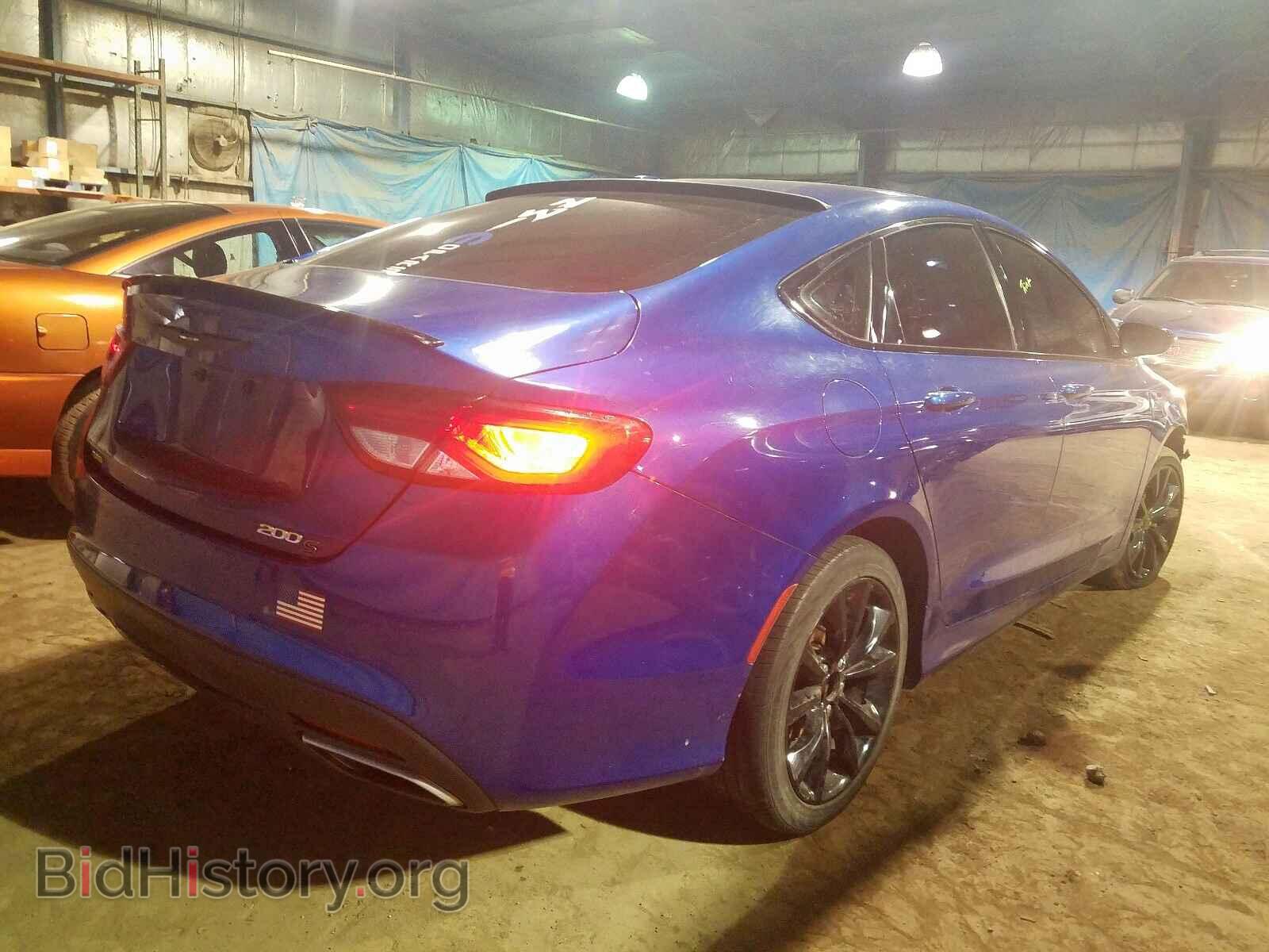 2015 CHRYSLER 200 - VIN: 1C3CCCBB8FN692299 - Фото 4