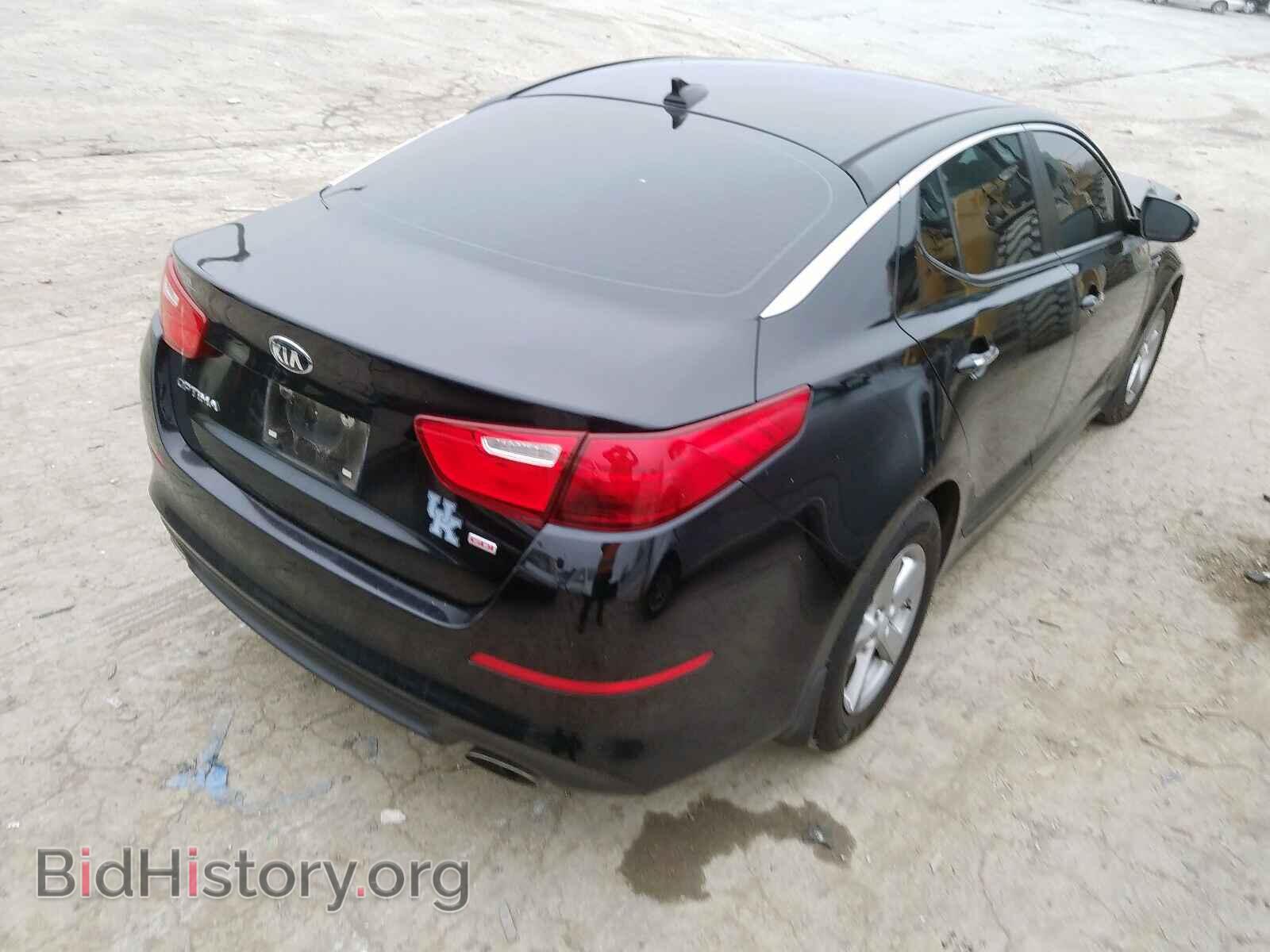 2015 KIA OPTIMA - VIN: 5XXGM4A70FG355621 - Фото 4