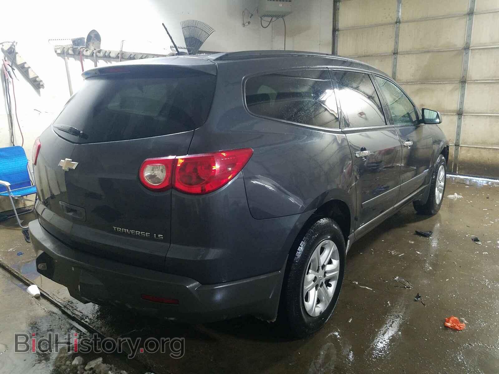2012 CHEVROLET TRAVERSE - VIN: 1GNKRFED2CJ262928 - Фото 4