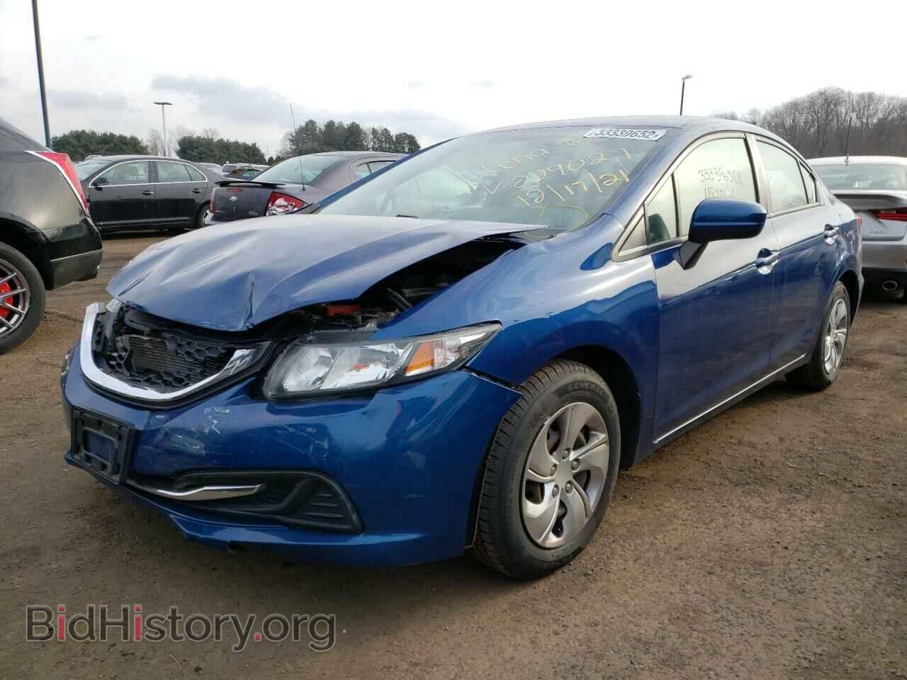 2014 HONDA CIVIC - VIN: 19XFB2F5XEE229027 - Фото 2