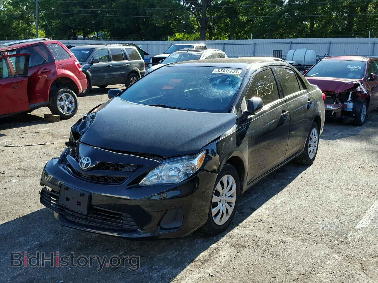 2012 TOYOTA COROLLA BA - VIN: 2T1BU4EE4CC878369 - Фото 2