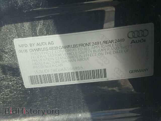 2008 AUDI A4 - VIN: WAUDF78E68A166955 - Фото 10
