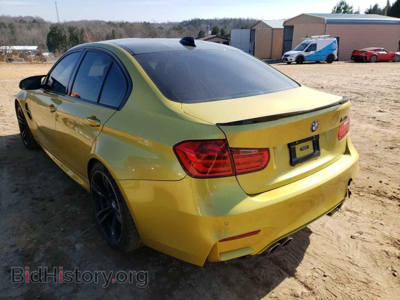 2015 BMW M3 - VIN: WBS3C9C55FP804058 - Фото 3
