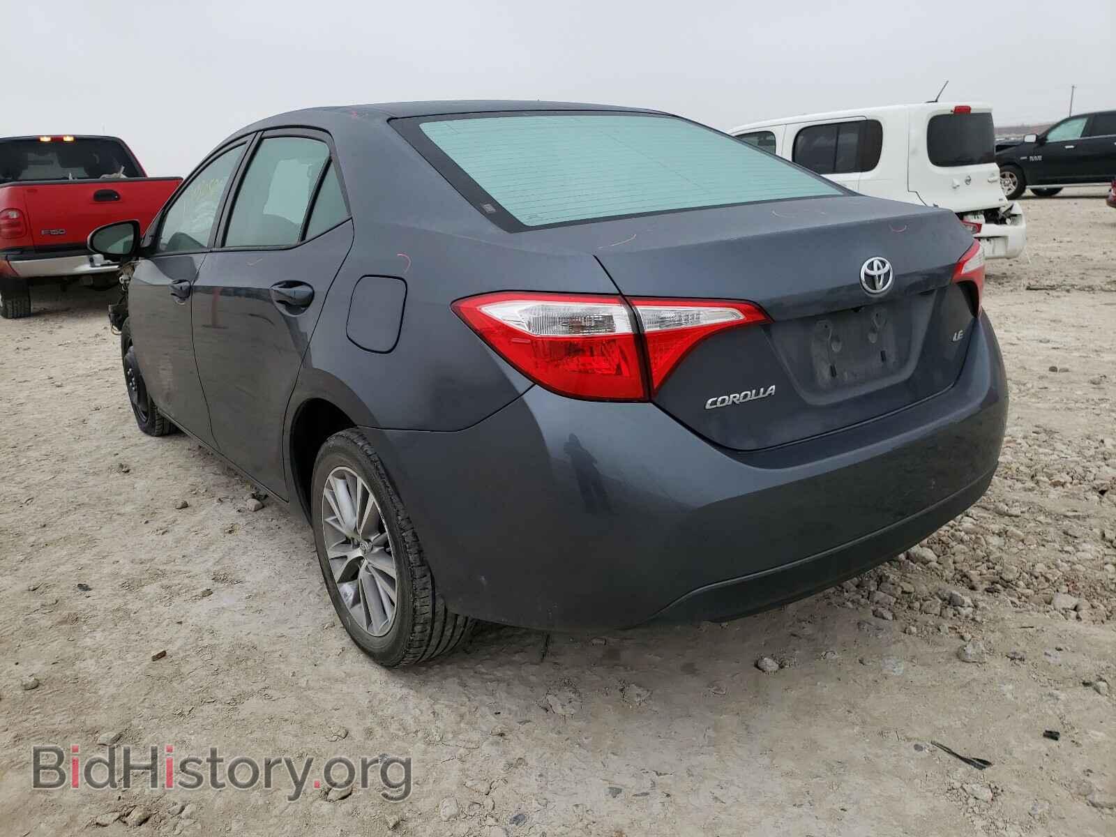 2014 TOYOTA COROLLA - VIN: 5YFBURHE6EP150726 - Фото 3
