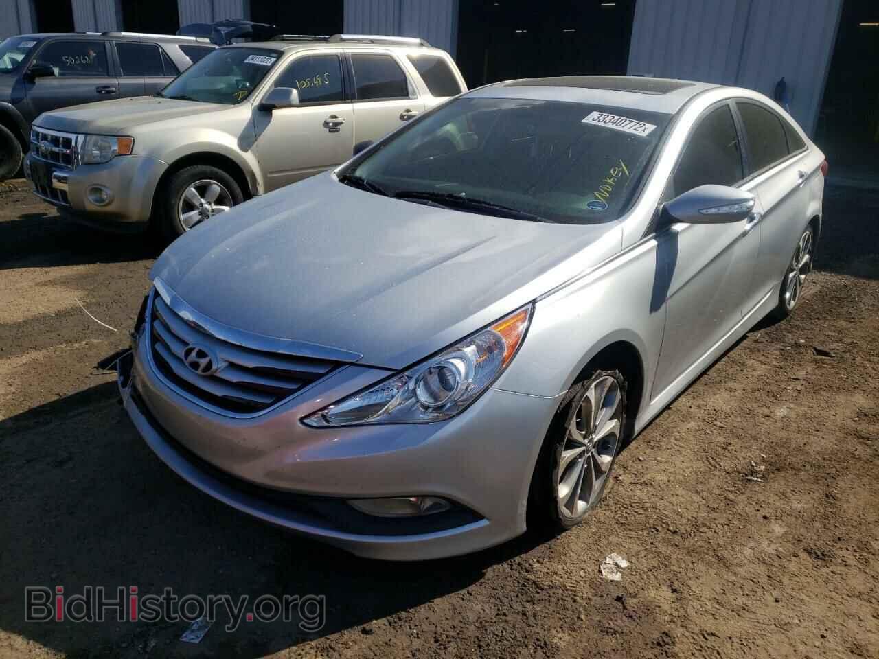 2014 HYUNDAI SONATA - VIN: 5NPEC4ACXEH848281 - Фото 2