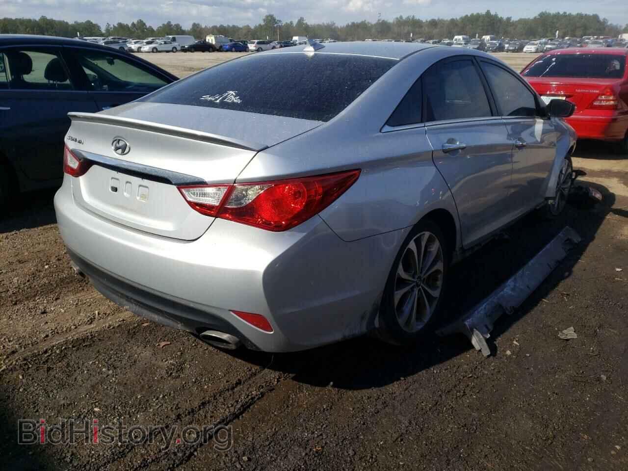 2014 HYUNDAI SONATA - VIN: 5NPEC4ACXEH848281 - Фото 4