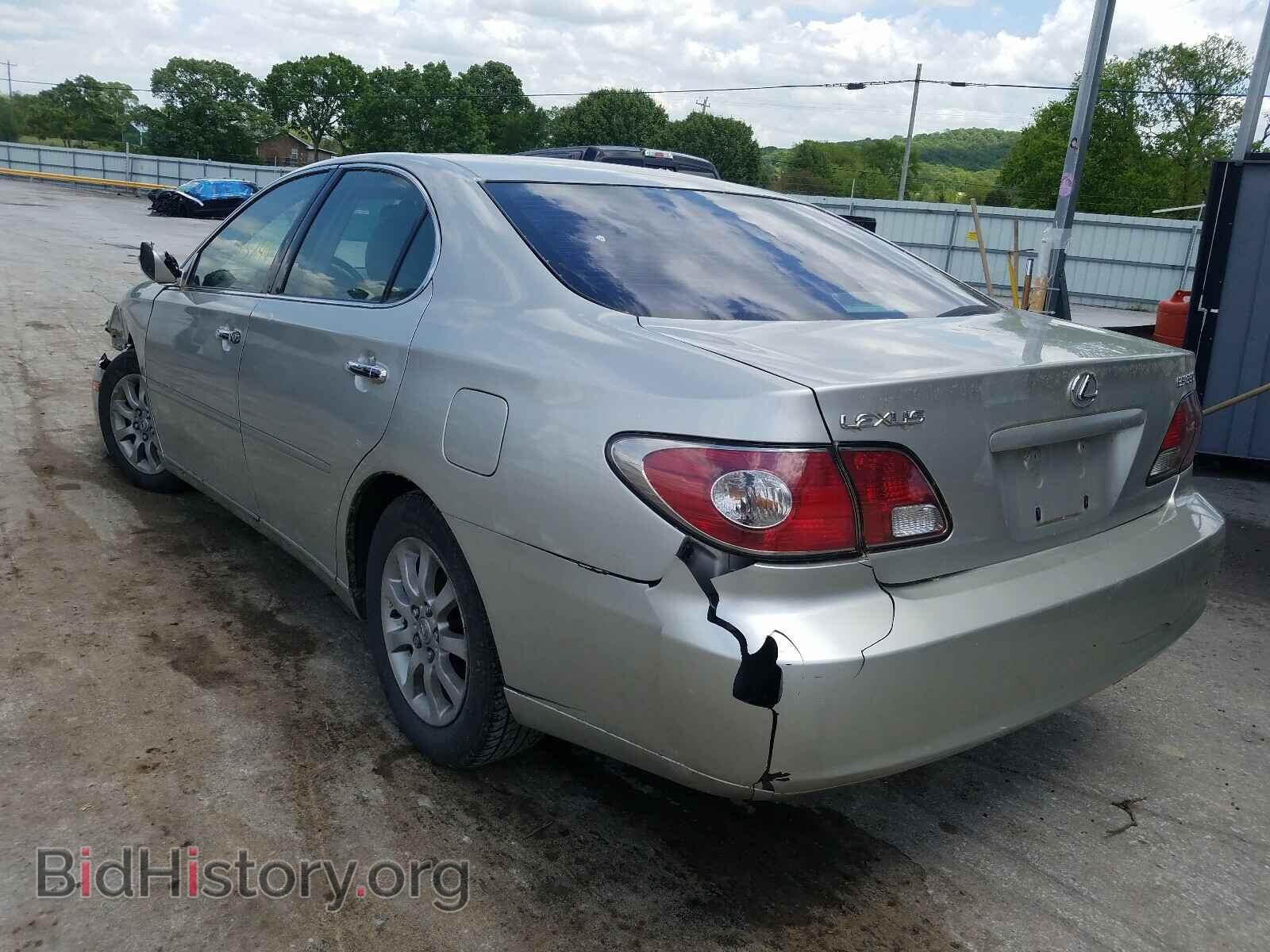 2004 LEXUS ES330 - VIN: JTHBA30G745006468 - Фото 3