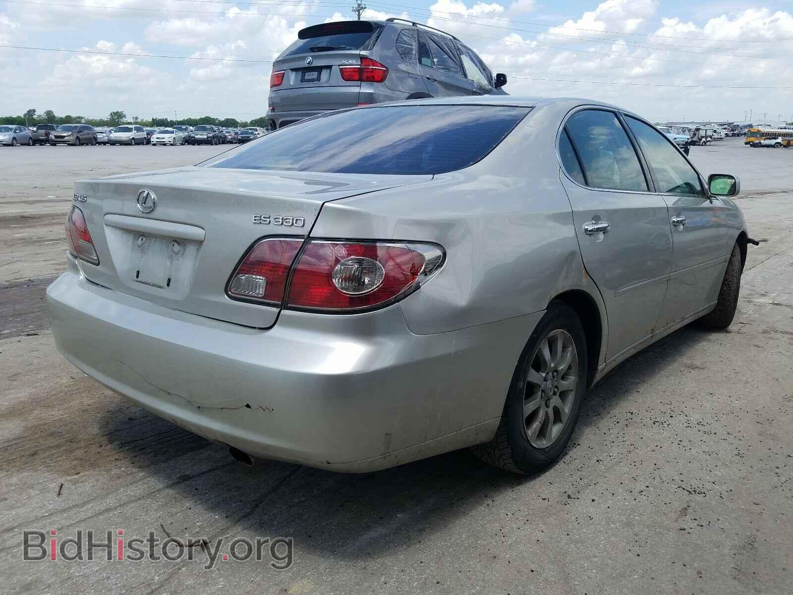 2004 LEXUS ES330 - VIN: JTHBA30G745006468 - Фото 4