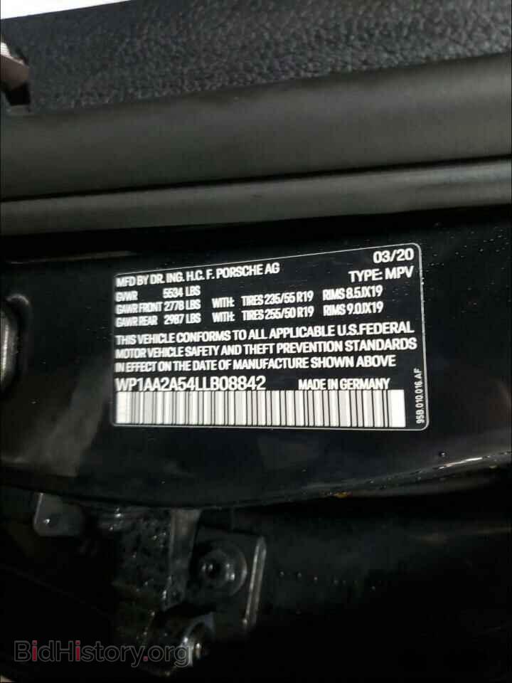 2020 PORSCHE MACAN - VIN: WP1AA2A54LLB08842 - Photo 10
