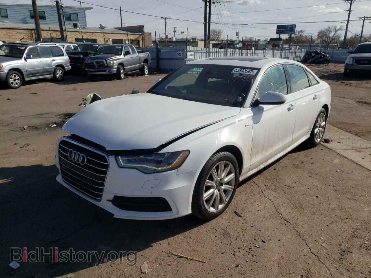 2012 AUDI A6 - VIN: WAUHGAFC2CN050490 - Фото 2
