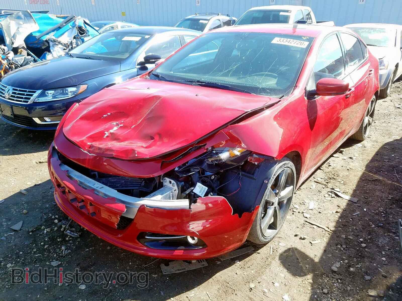 2014 DODGE DART - VIN: 1C3CDFEB7ED866684 - Фото 2