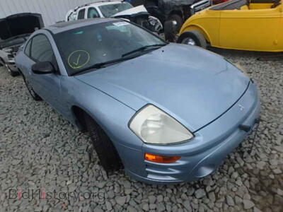 2003 Mitsubishi ECLIPSE Eclipse GS, blue — VIN 4A3AC44G73E042499, Copart