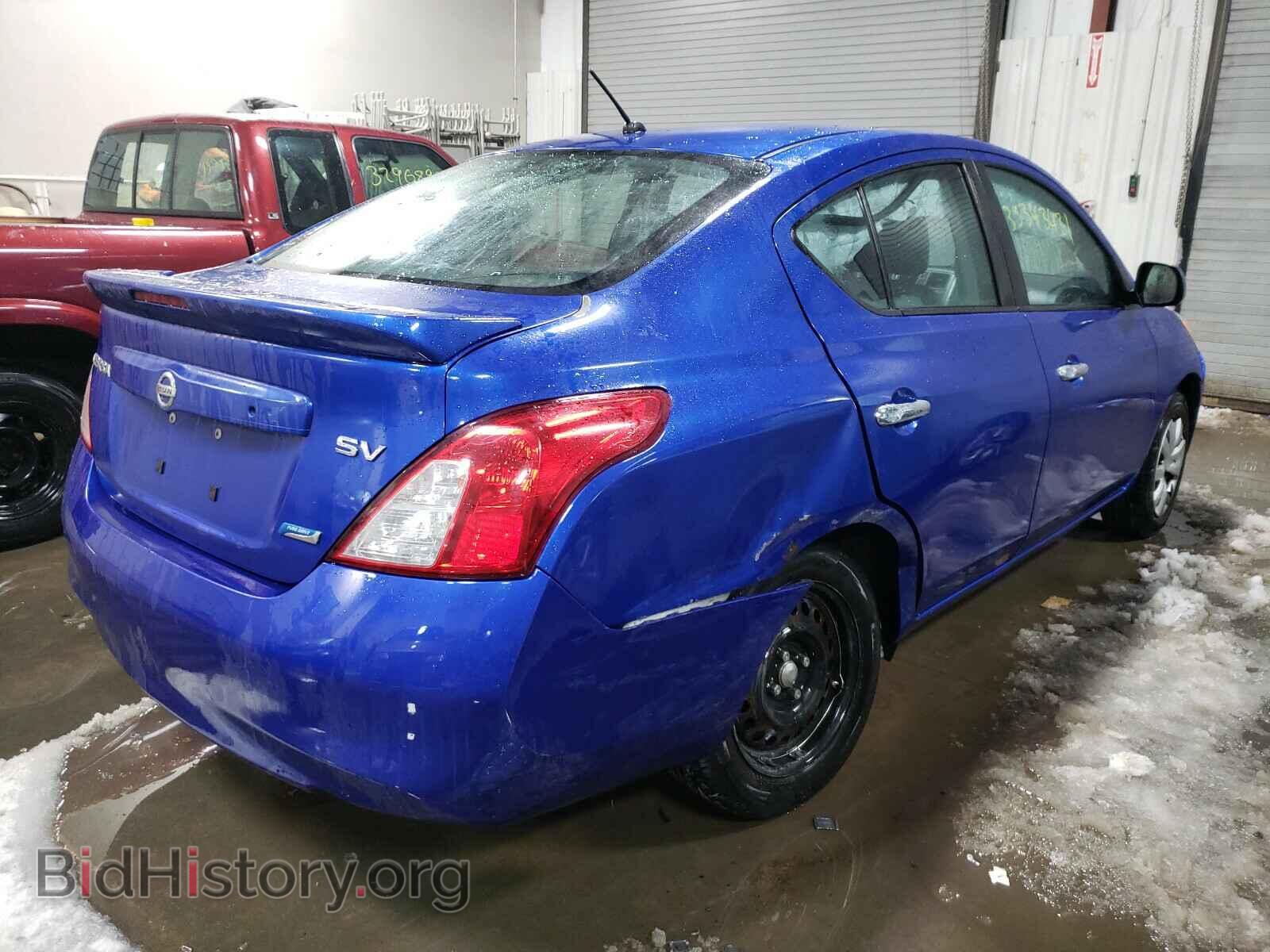 2013 NISSAN VERSA - VIN: 3N1CN7AP1DL855935 - Фото 4