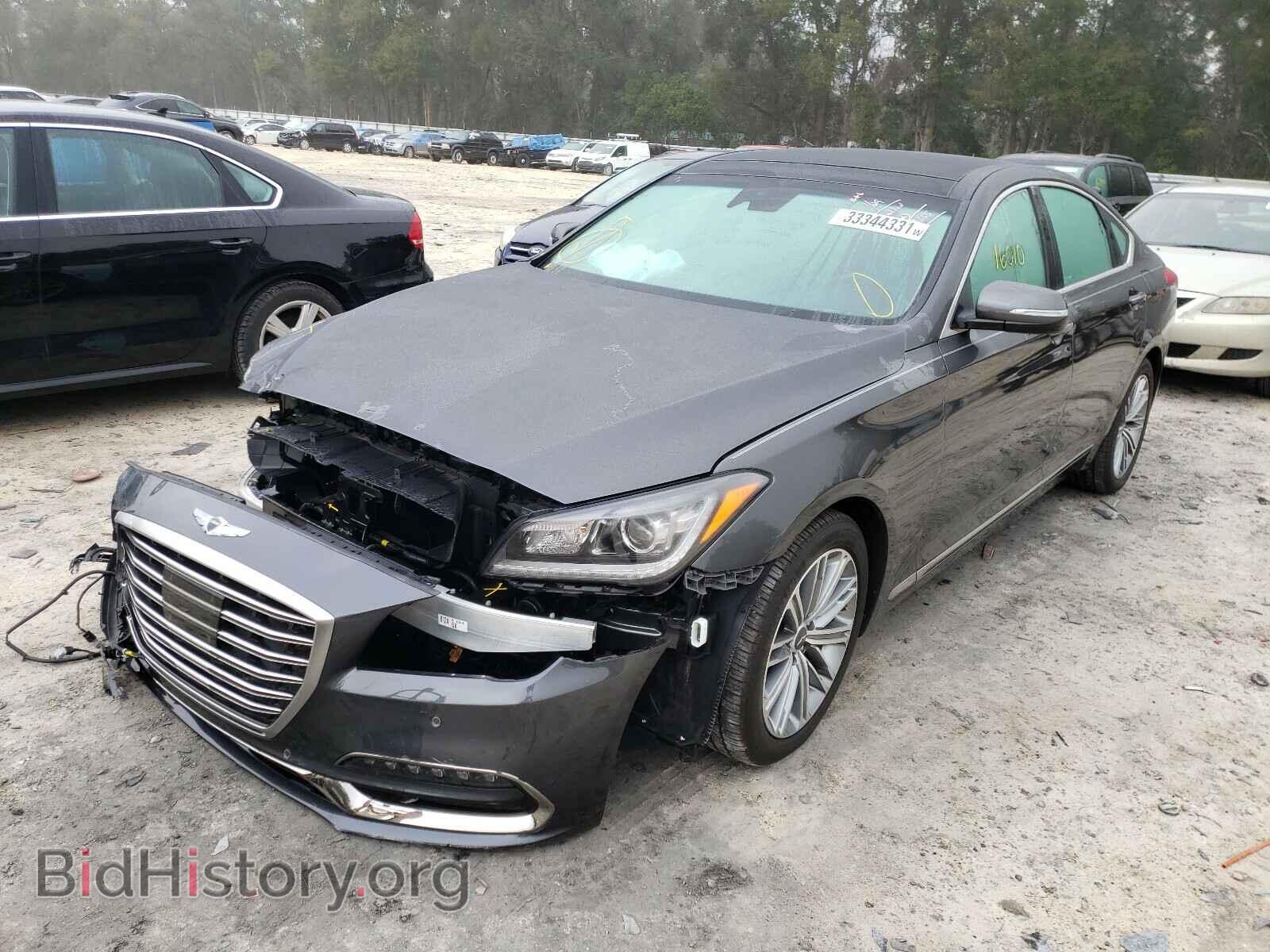 2018 GENESIS G80 - VIN: KMHGN4JE9JU226416 - Фото 2