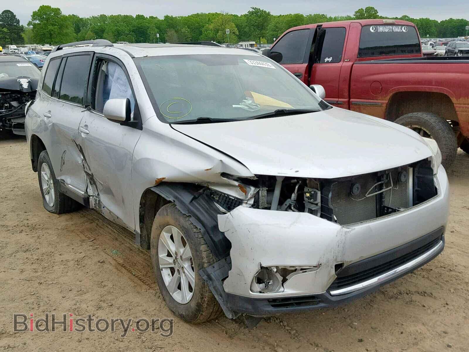 Фотография 5TDZA3EH5CS025935 - TOYOTA HIGHLANDER 2012