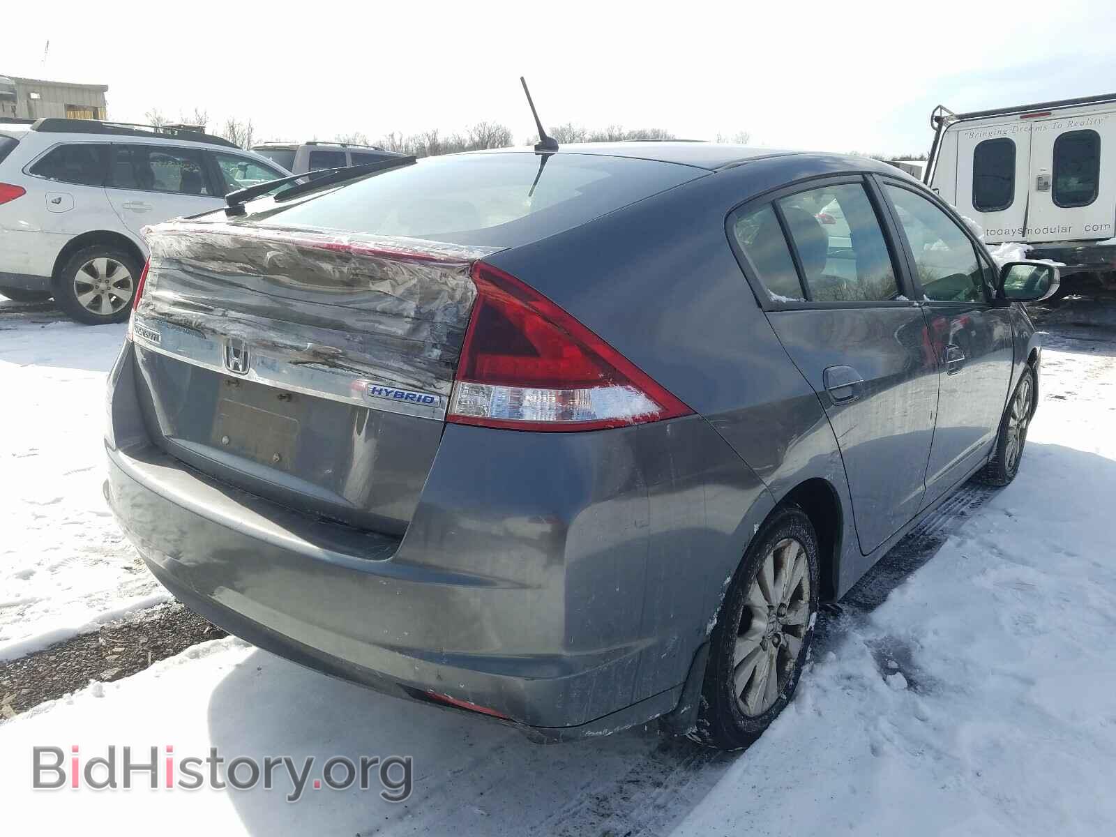 2013 HONDA INSIGHT - VIN: JHMZE2H72DS003478 - Фото 4