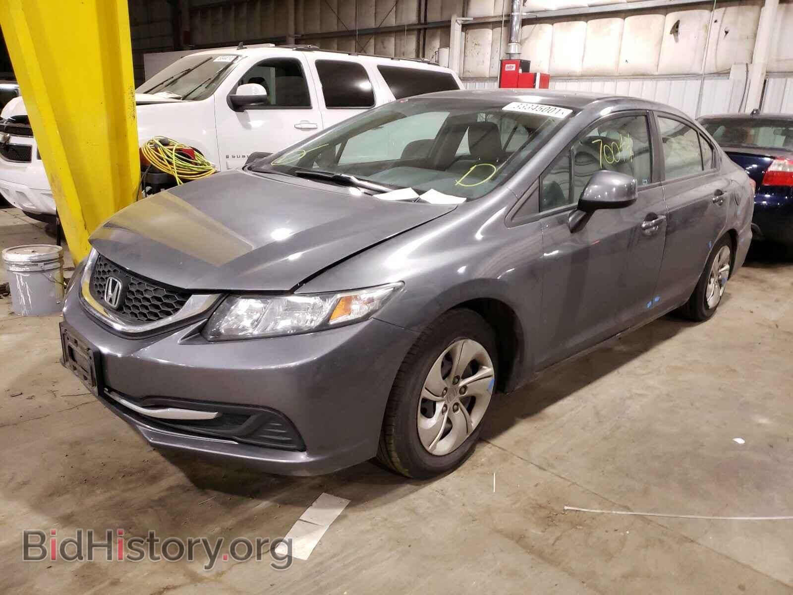 2013 HONDA CIVIC - VIN: 19XFB2F54DE292087 - Фото 2
