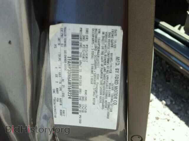 2010 FORD FOCUS - VIN: 1FAHP3DN6AW169224 - Фото 10