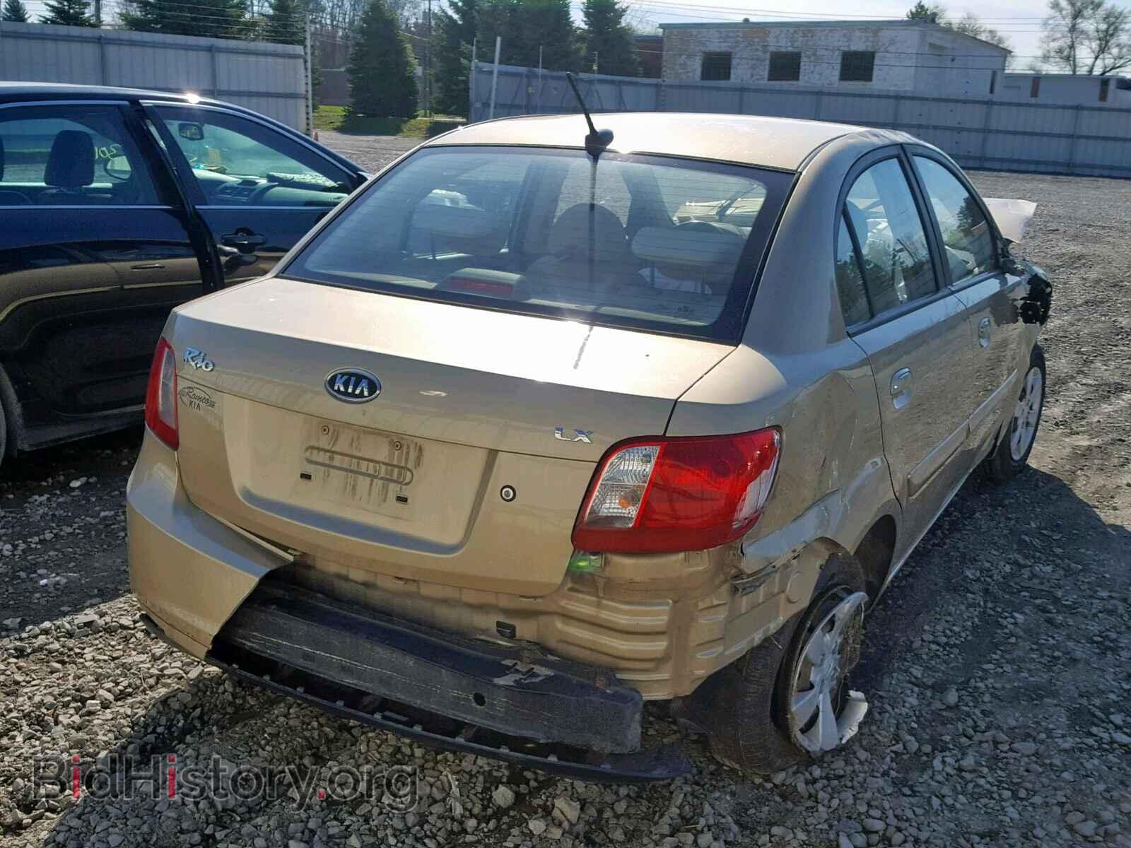 2011 KIA RIO BASE - VIN: KNADH4A31B6735724 - Фото 4