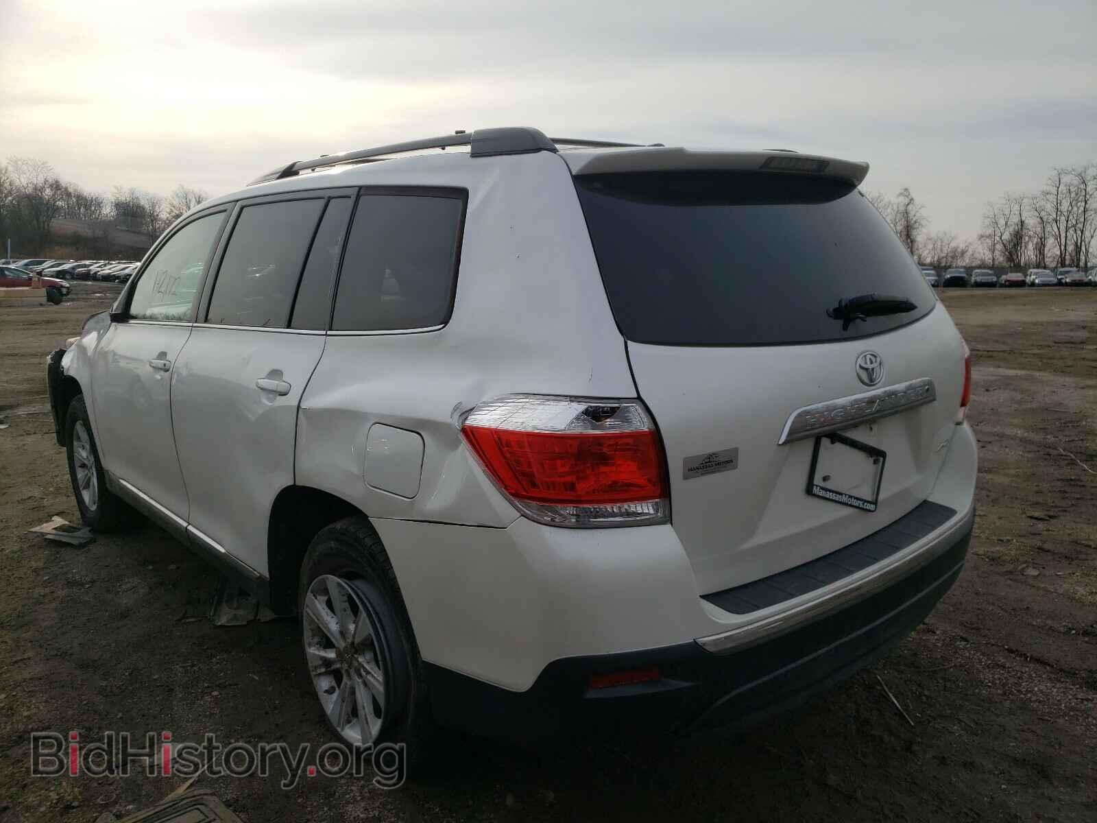 2012 TOYOTA HIGHLANDER - VIN: 5TDBK3EH2CS150552 - Фото 3