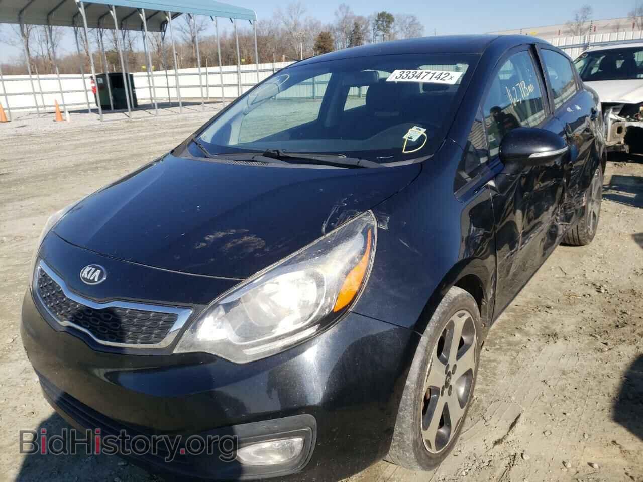 2013 KIA RIO - VIN: KNADN4A33D6150042 - Фото 2