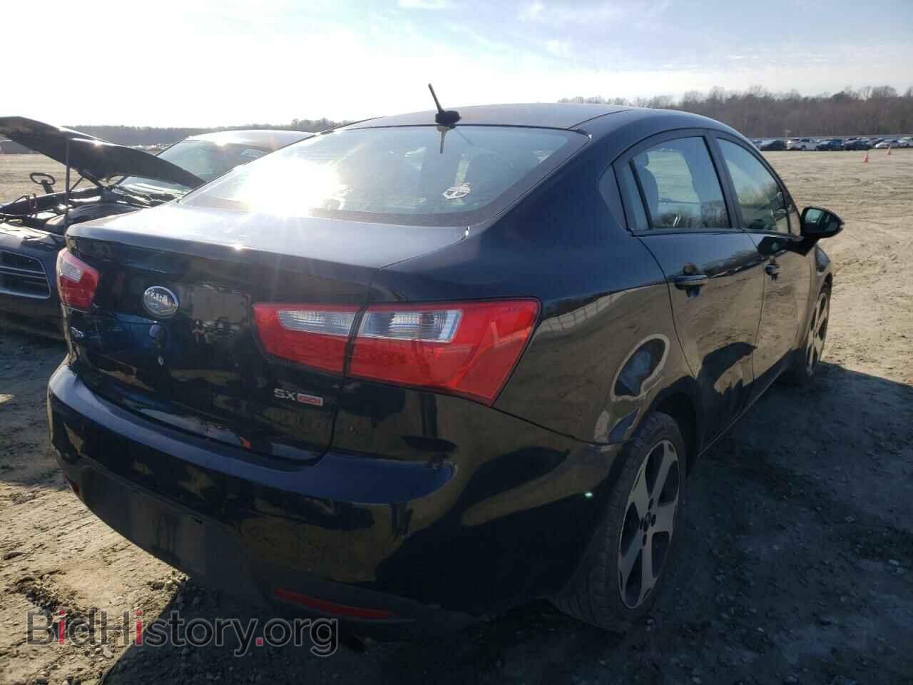 2013 KIA RIO - VIN: KNADN4A33D6150042 - Фото 4